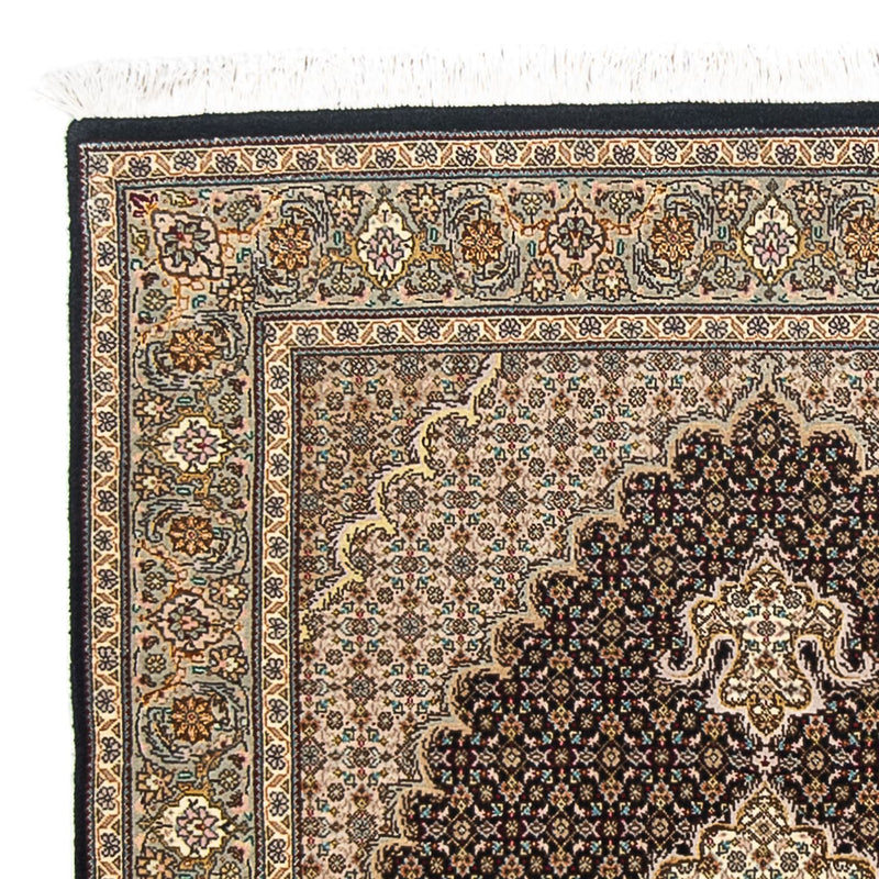 Alfombra Persa - Tabriz - Real - 148 x 100 cm - azul oscuro