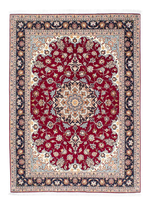 Alfombra Persa - Tabriz - Real - 207 x 153 cm - rojo oscuro