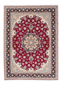 Alfombra Persa - Tabriz - Real - 207 x 153 cm - rojo oscuro