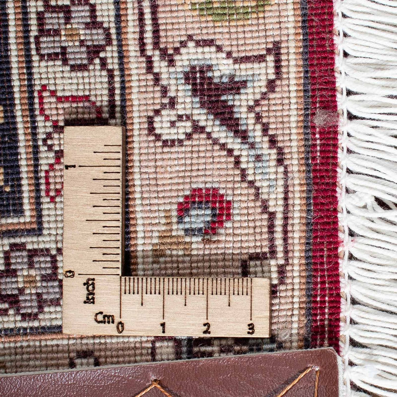 Alfombra Persa - Tabriz - Real - 207 x 153 cm - rojo oscuro
