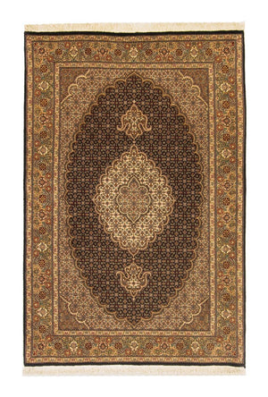 Alfombra Persa - Tabriz - Real - 153 x 102 cm - azul oscuro