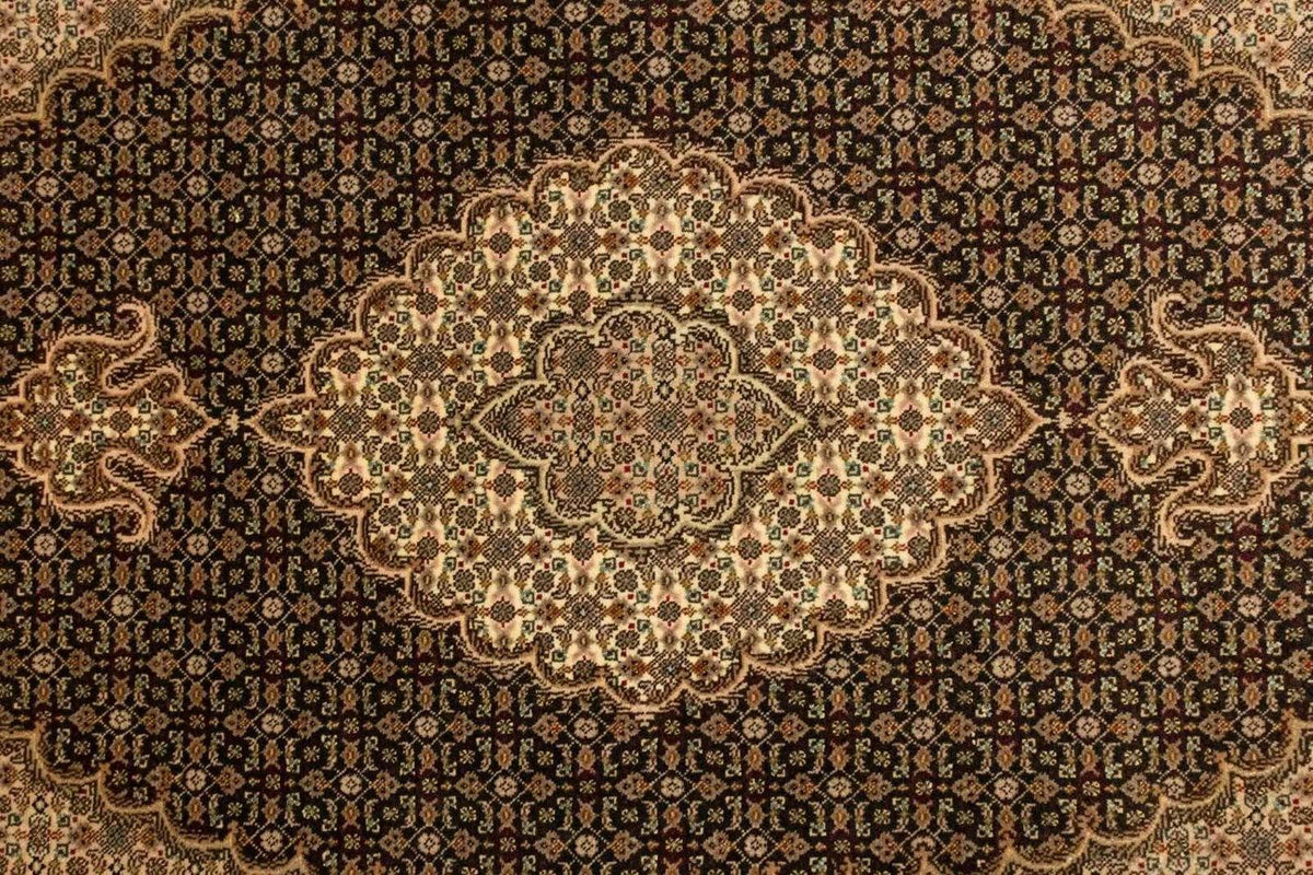 Alfombra Persa - Tabriz - Real - 153 x 102 cm - azul oscuro
