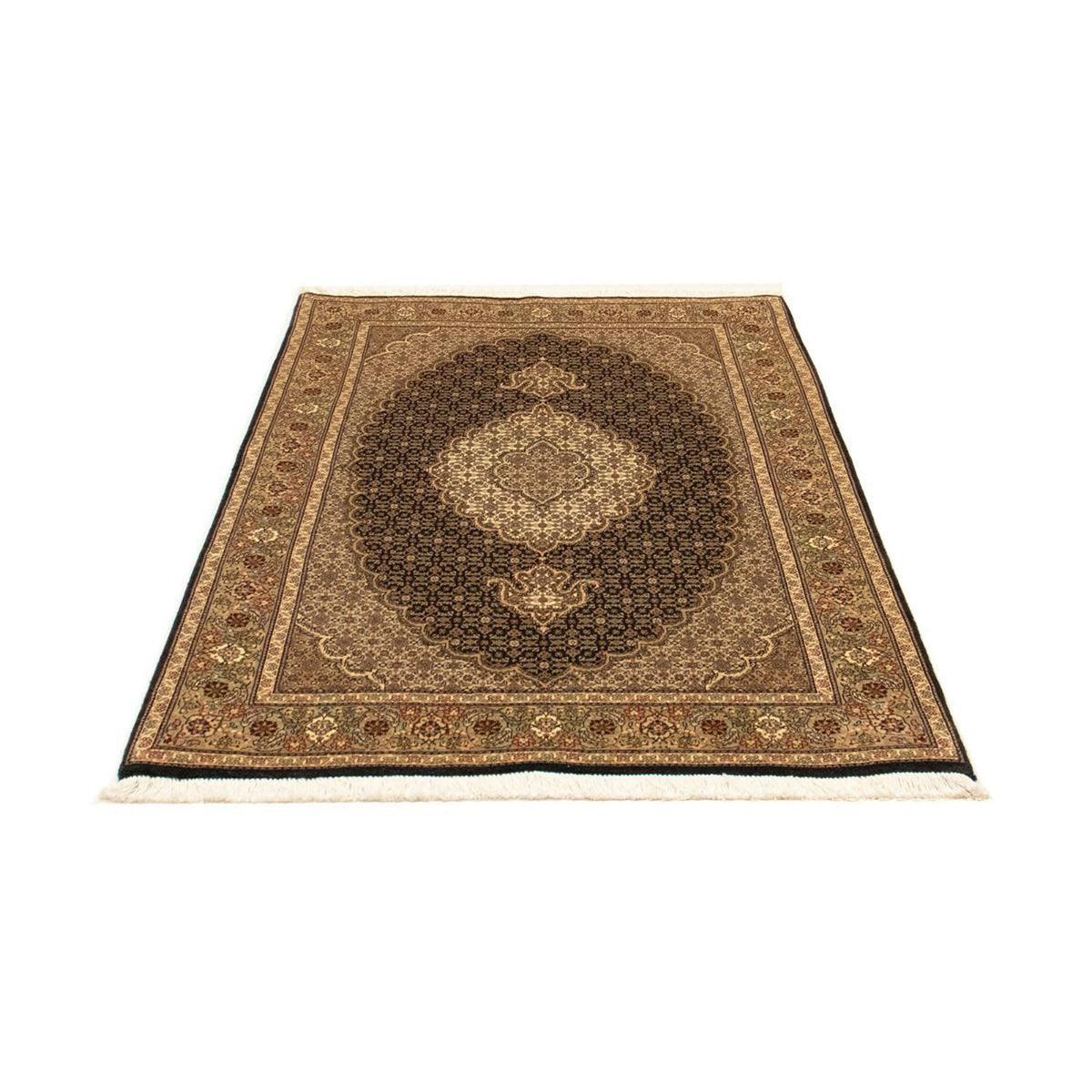 Alfombra Persa - Tabriz - Real - 153 x 102 cm - azul oscuro