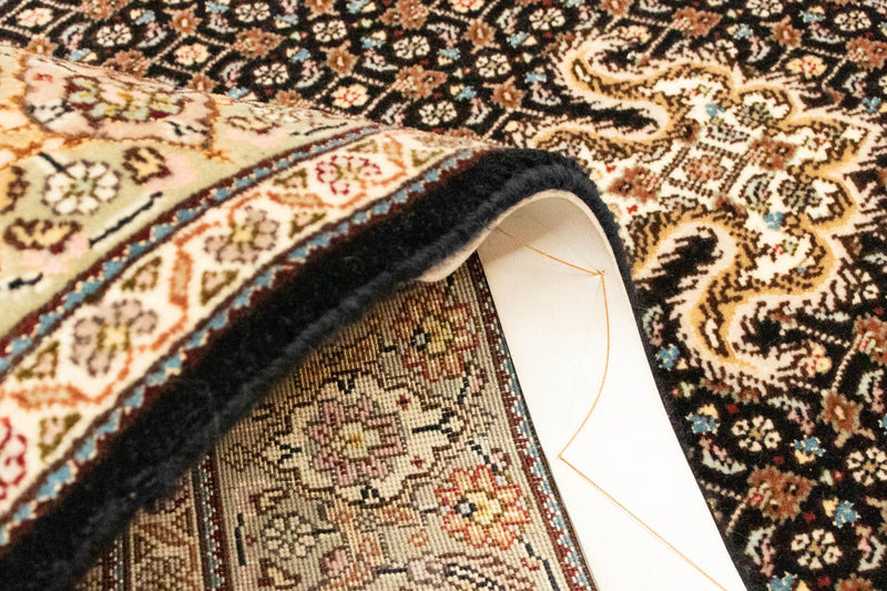 Alfombra persa - Tabriz - 145 x 104 cm - negro