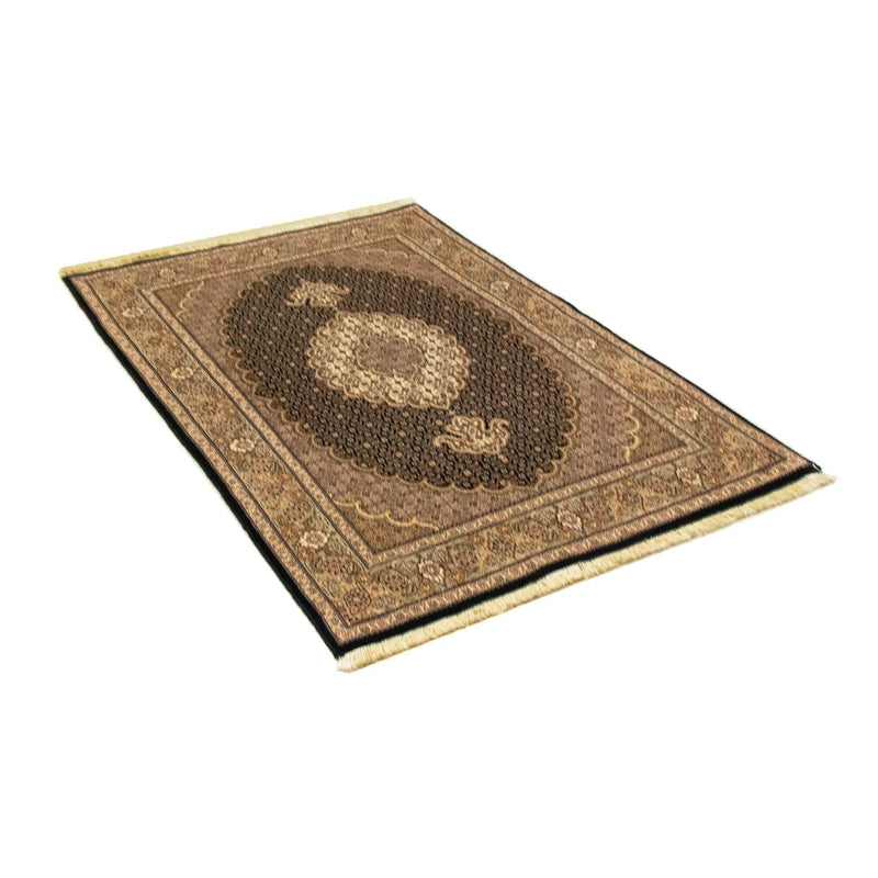 Alfombra persa - Tabriz - 145 x 104 cm - negro