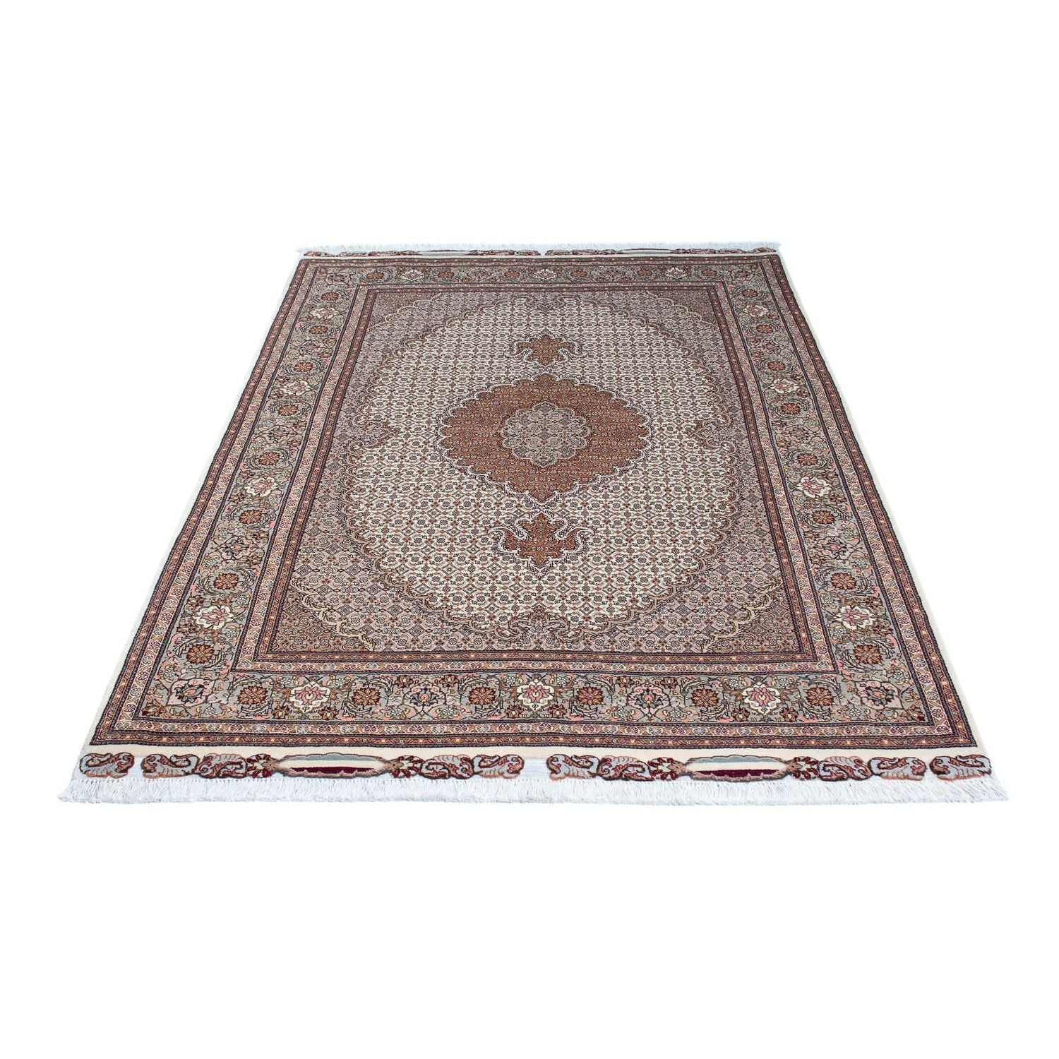 Alfombra persa - Tabriz - 184 x 123 cm - beige