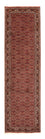 Alfombra de pasillo Alfombra persa - Bidjar - 296 x 81 cm - rojo oscuro