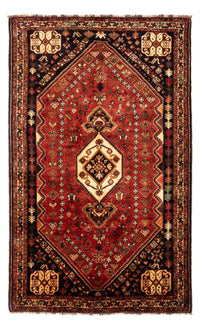 Alfombra persa - Nómada - 276 x 172 cm - rojo oscuro
