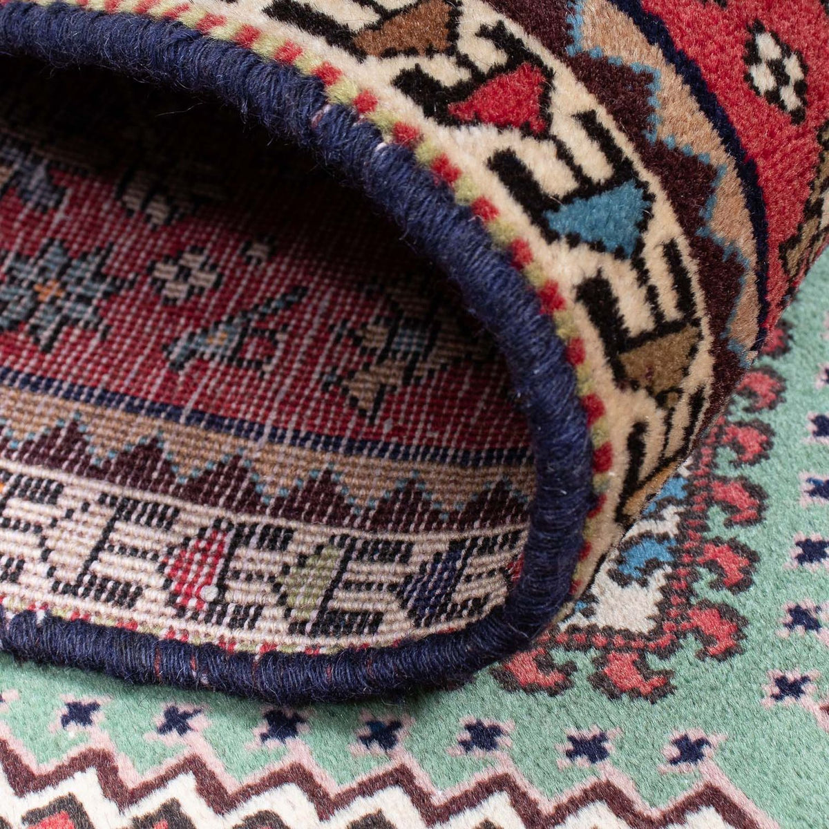 Alfombra de pasillo Alfombra persa - Nómada - 281 x 75 cm - rojo