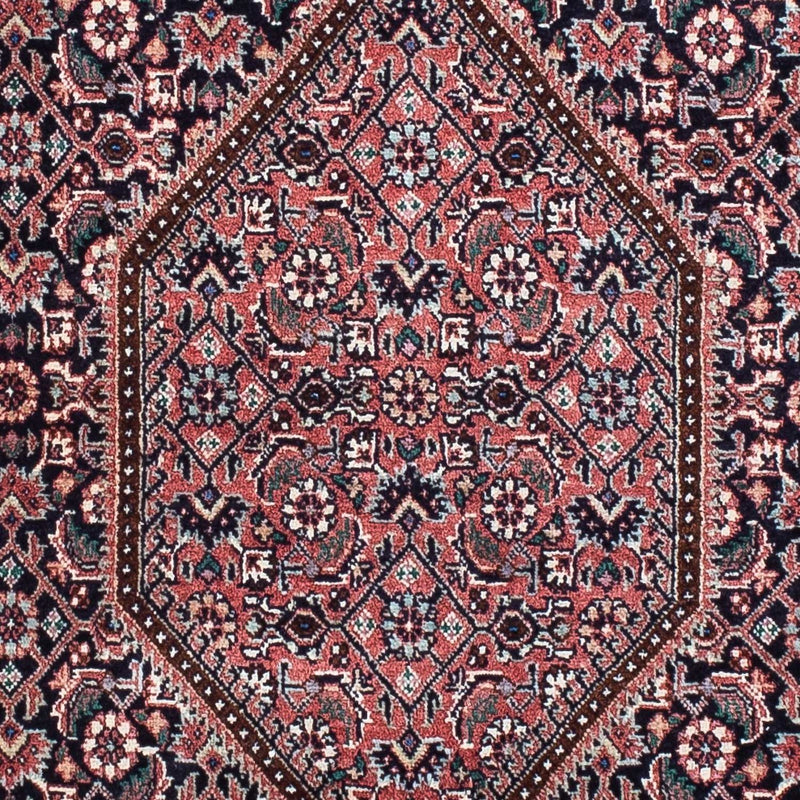 Alfombra de pasillo Alfombra persa - Bidjar - 202 x 75 cm - azul oscuro