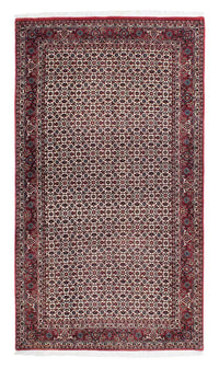 Alfombra de pasillo Alfombra persa - Bidjar - 189 x 82 cm - beige