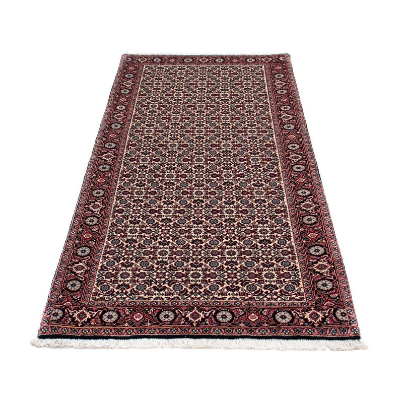 Alfombra de pasillo Alfombra persa - Bidjar - 189 x 82 cm - beige