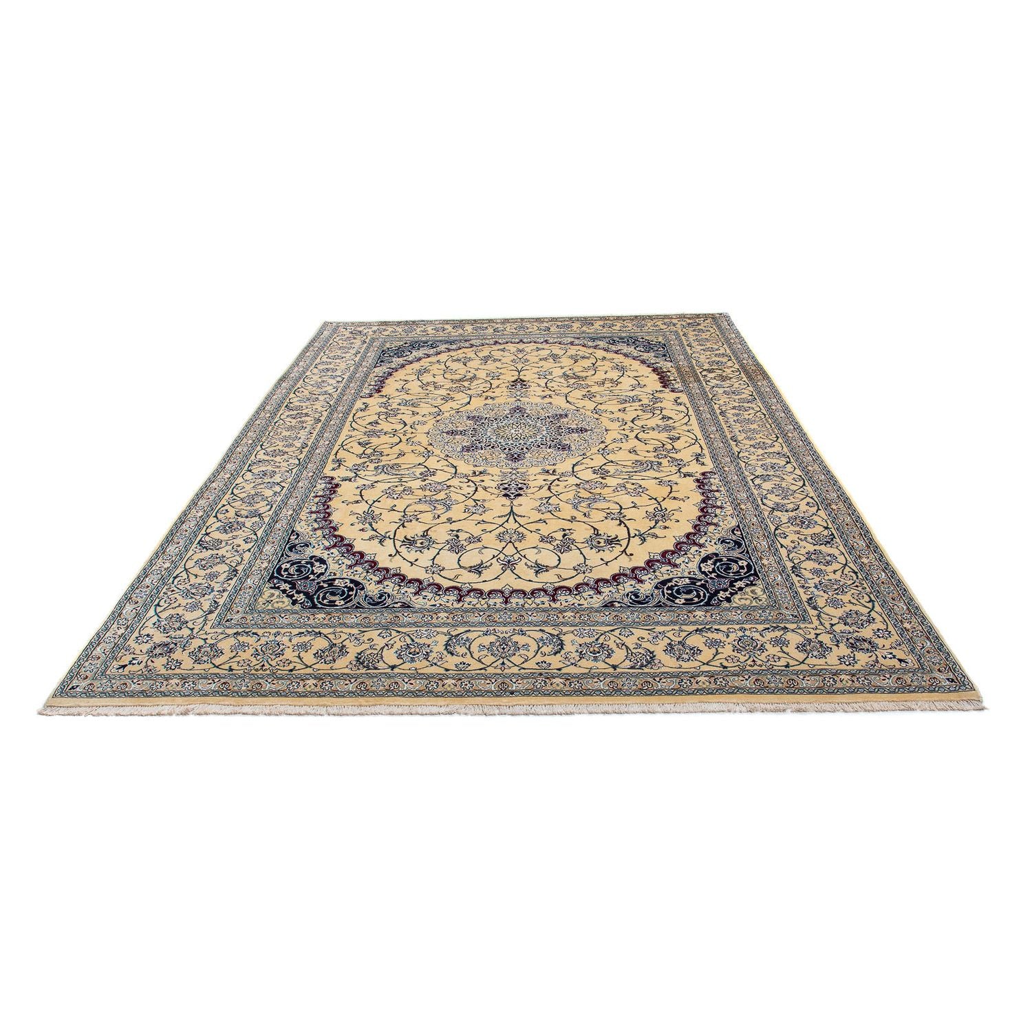 Alfombra Persa - Nain - Prima - 294 x 200 cm - beige
