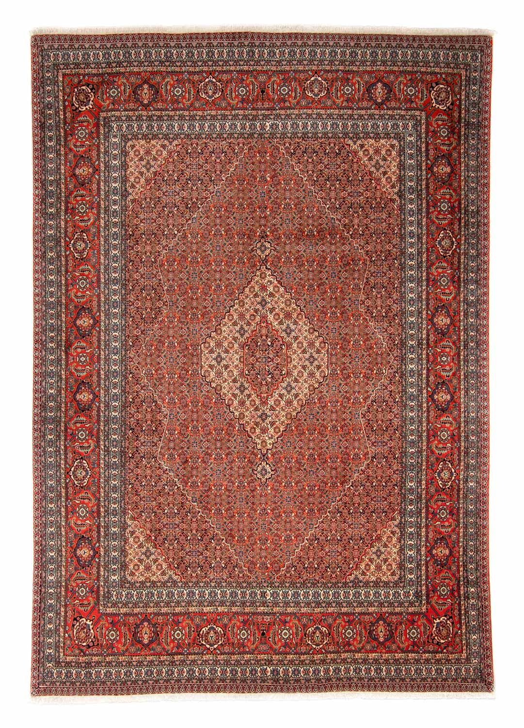 Alfombra persa - Nómada - 350 x 248 cm - rojo claro