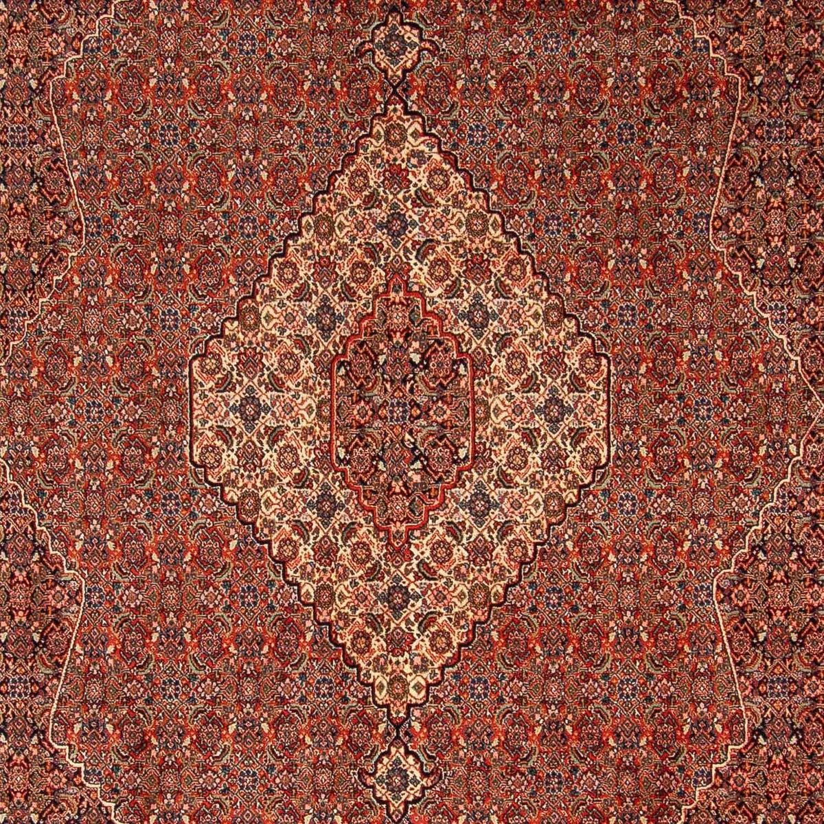 Alfombra persa - Nómada - 350 x 248 cm - rojo claro