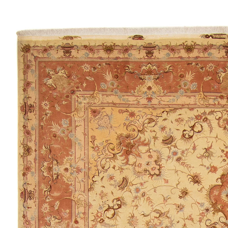 Alfombra Persa - Tabriz - Real - 400 x 303 cm - marrón claro