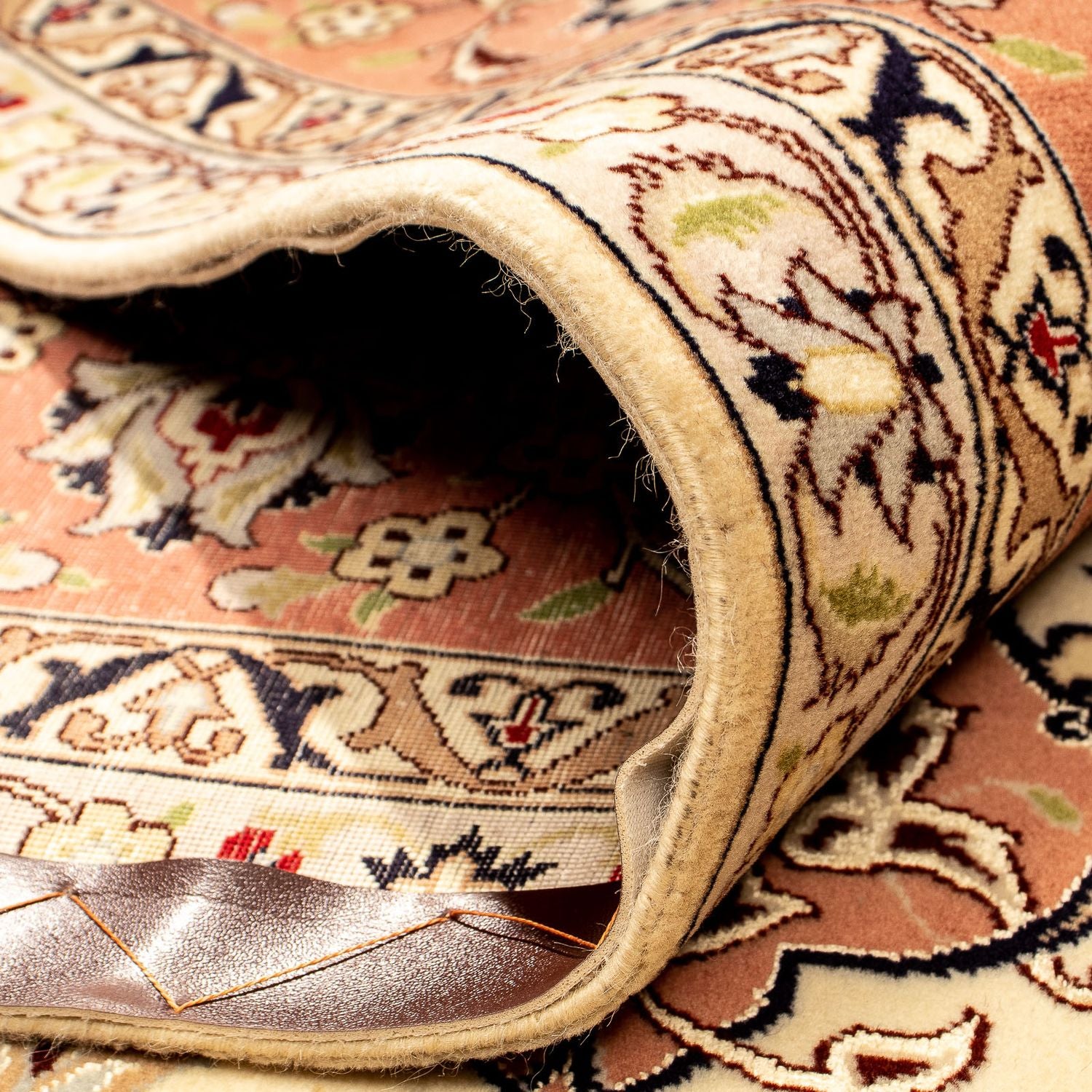 Alfombra Persa - Tabriz - Real - 345 x 253 cm - beige