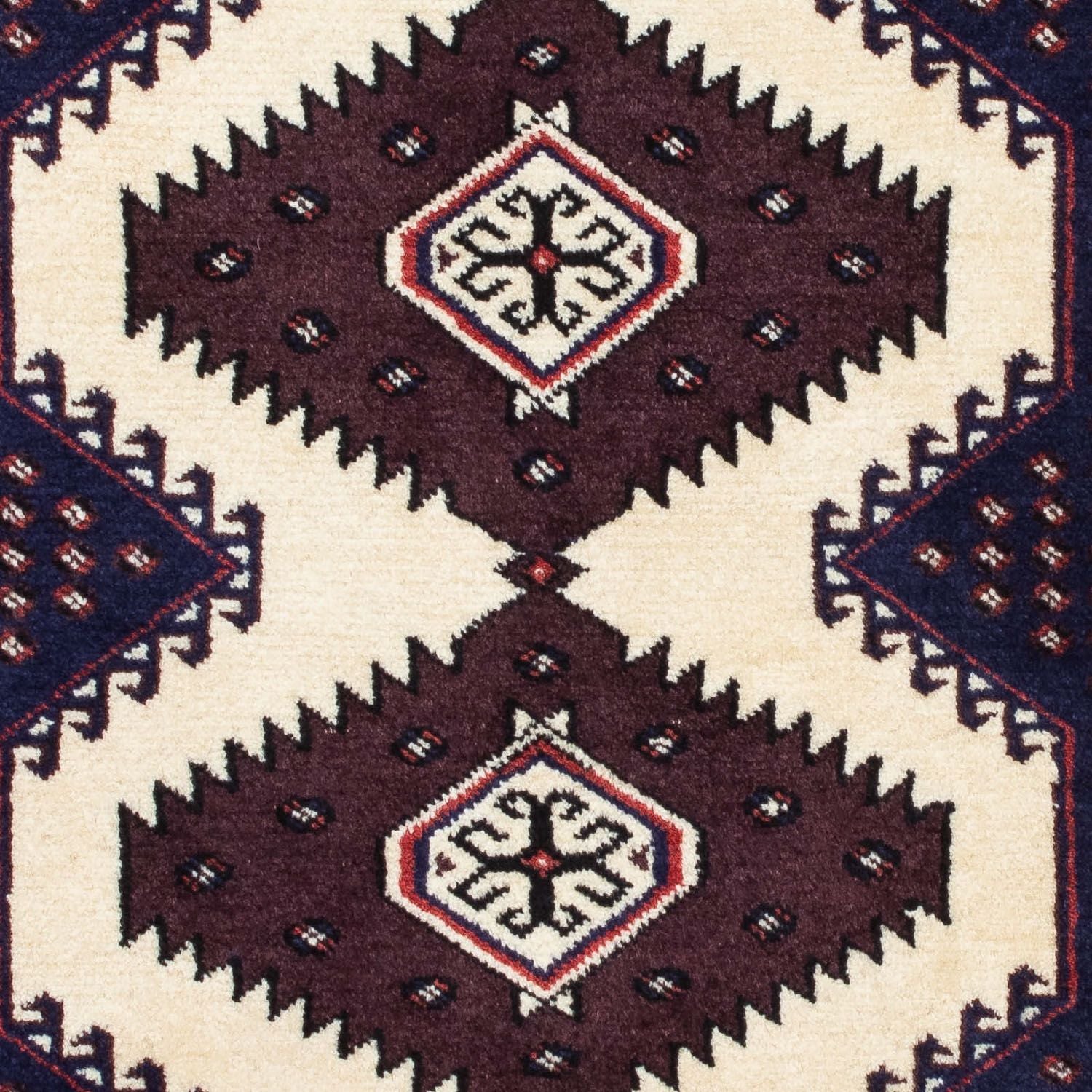 Alfombra Turkaman - 139 x 87 cm - multicolor