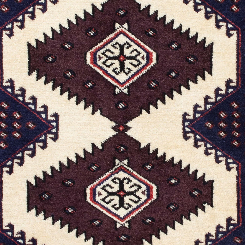 Alfombra Turkaman - 139 x 87 cm - multicolor