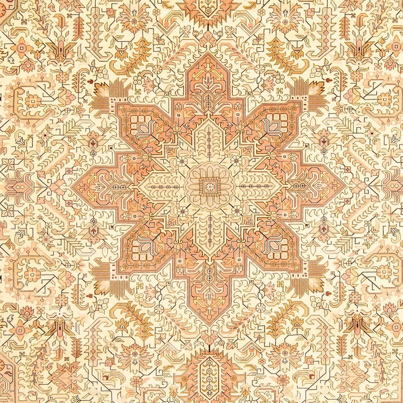 Alfombra Persa - Tabriz - Real - 346 x 249 cm - beige