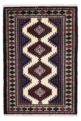 Alfombra Turkaman - 133 x 86 cm - multicolor