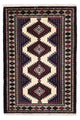 Alfombra Turkaman 133x86cm - Alfombra persa