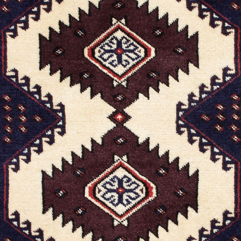 Alfombra Turkaman - 133 x 86 cm - multicolor