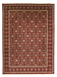 Alfombra Persa - Tabriz - Real - 404 x 300 cm - rojo oscuro