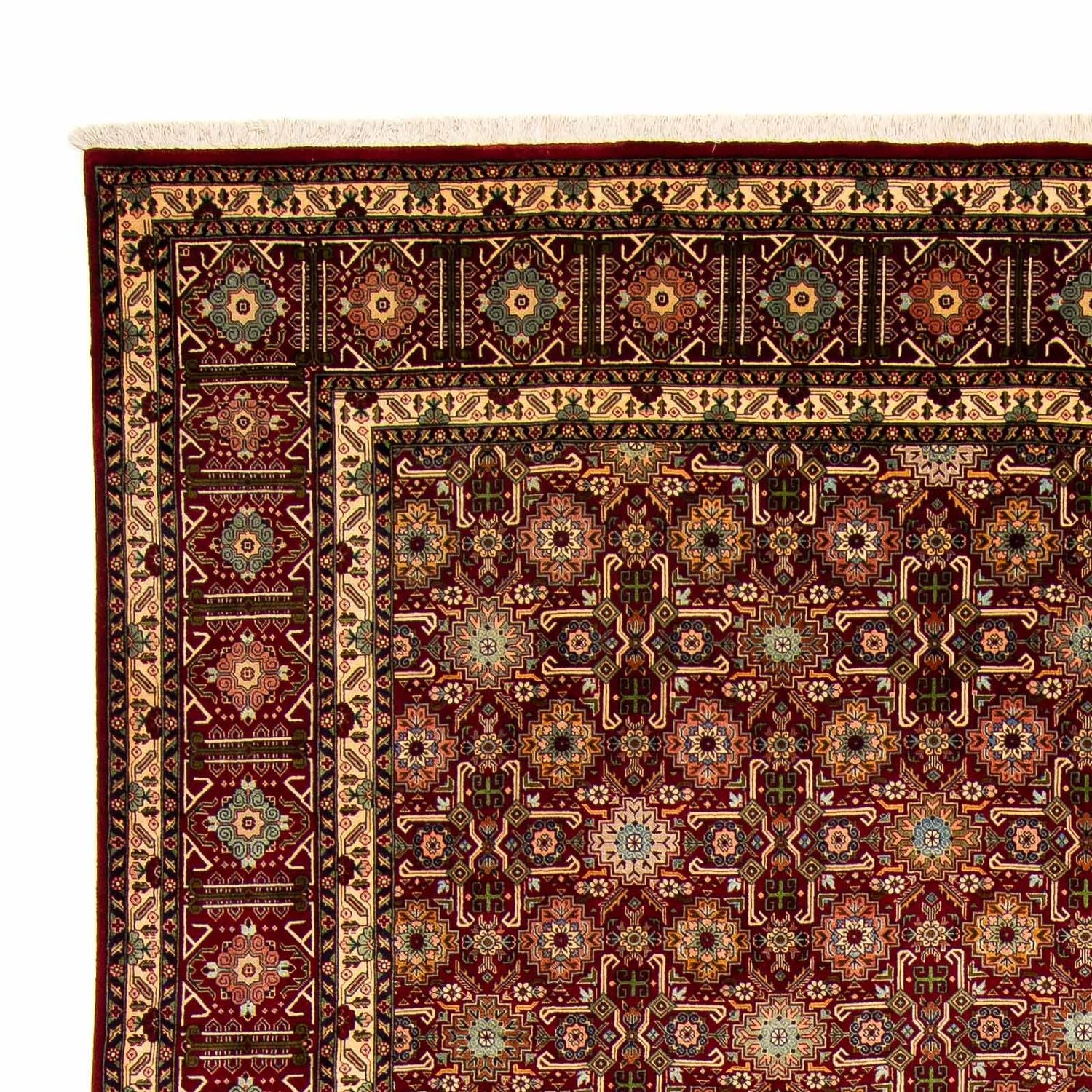 Alfombra Persa - Tabriz - Real - 404 x 300 cm - rojo oscuro