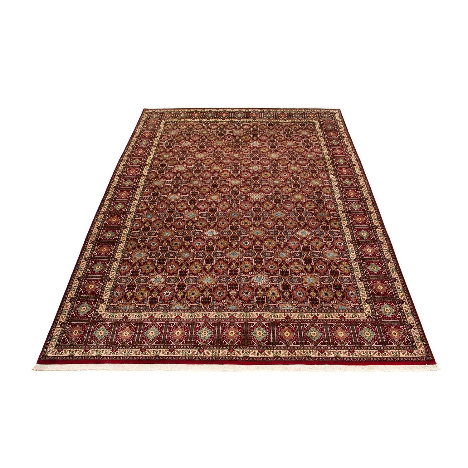 Alfombra Persa - Tabriz - Real - 404 x 300 cm - rojo oscuro
