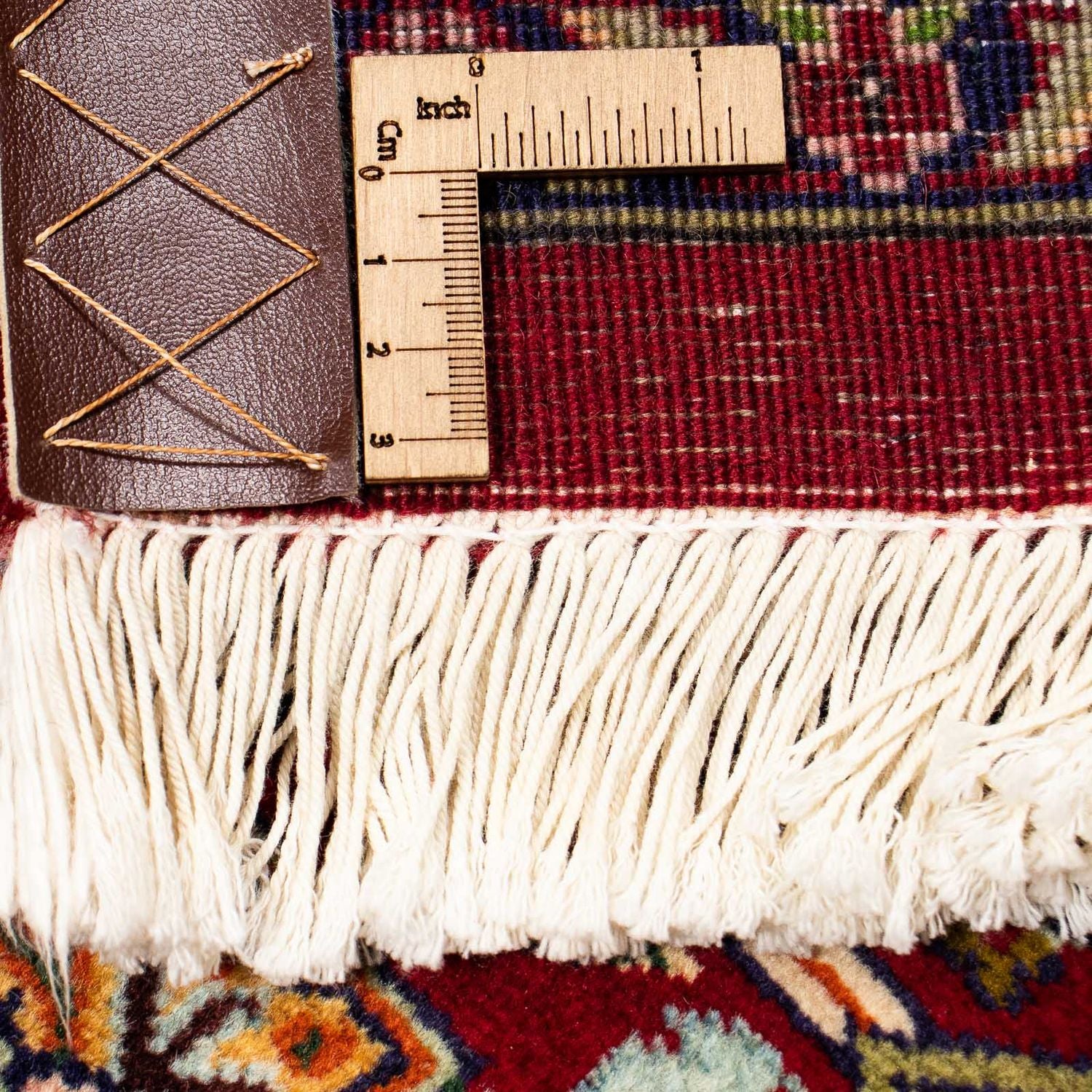 Alfombra Persa - Tabriz - Real - 404 x 300 cm - rojo oscuro
