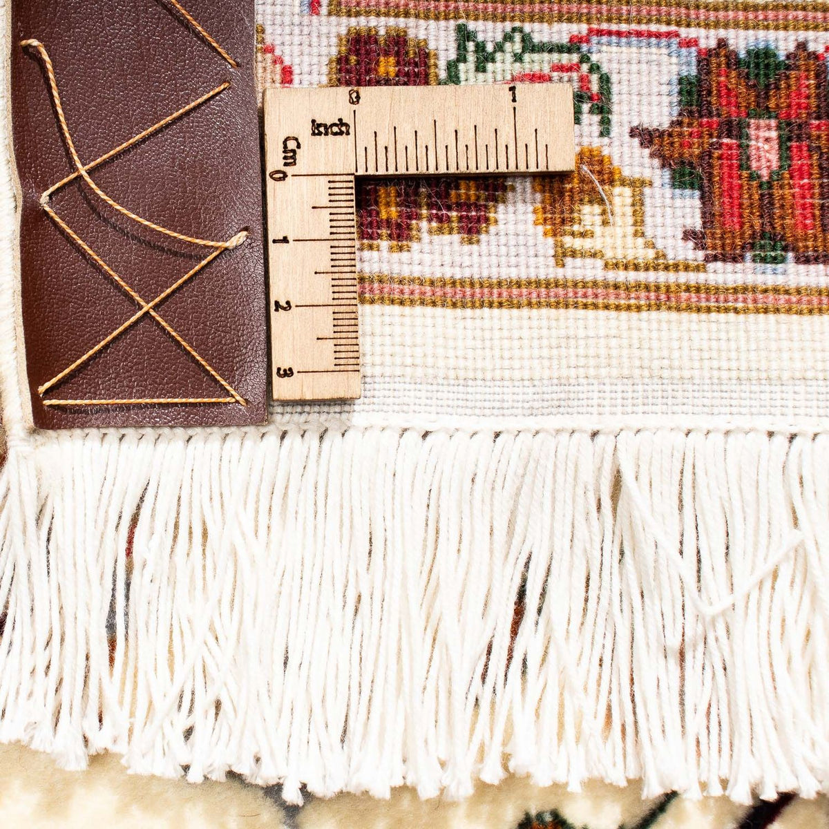 Alfombra Persa - Tabriz - Real - 292 x 198 cm - beige