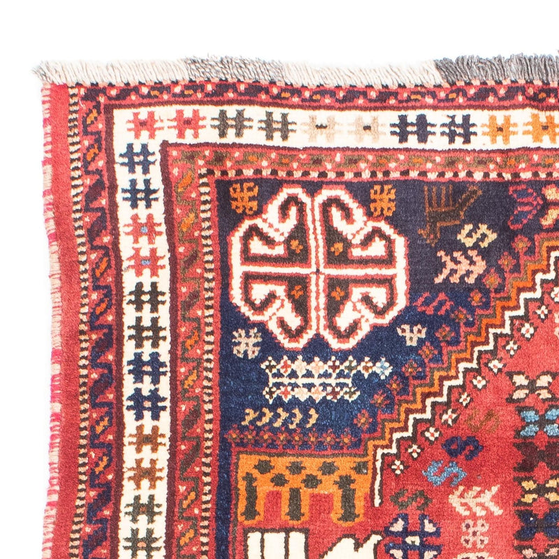 Alfombra persa - Nómada - 140 x 97 cm - rojo