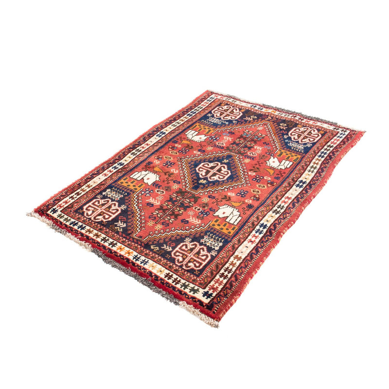 Alfombra persa - Nómada - 140 x 97 cm - rojo