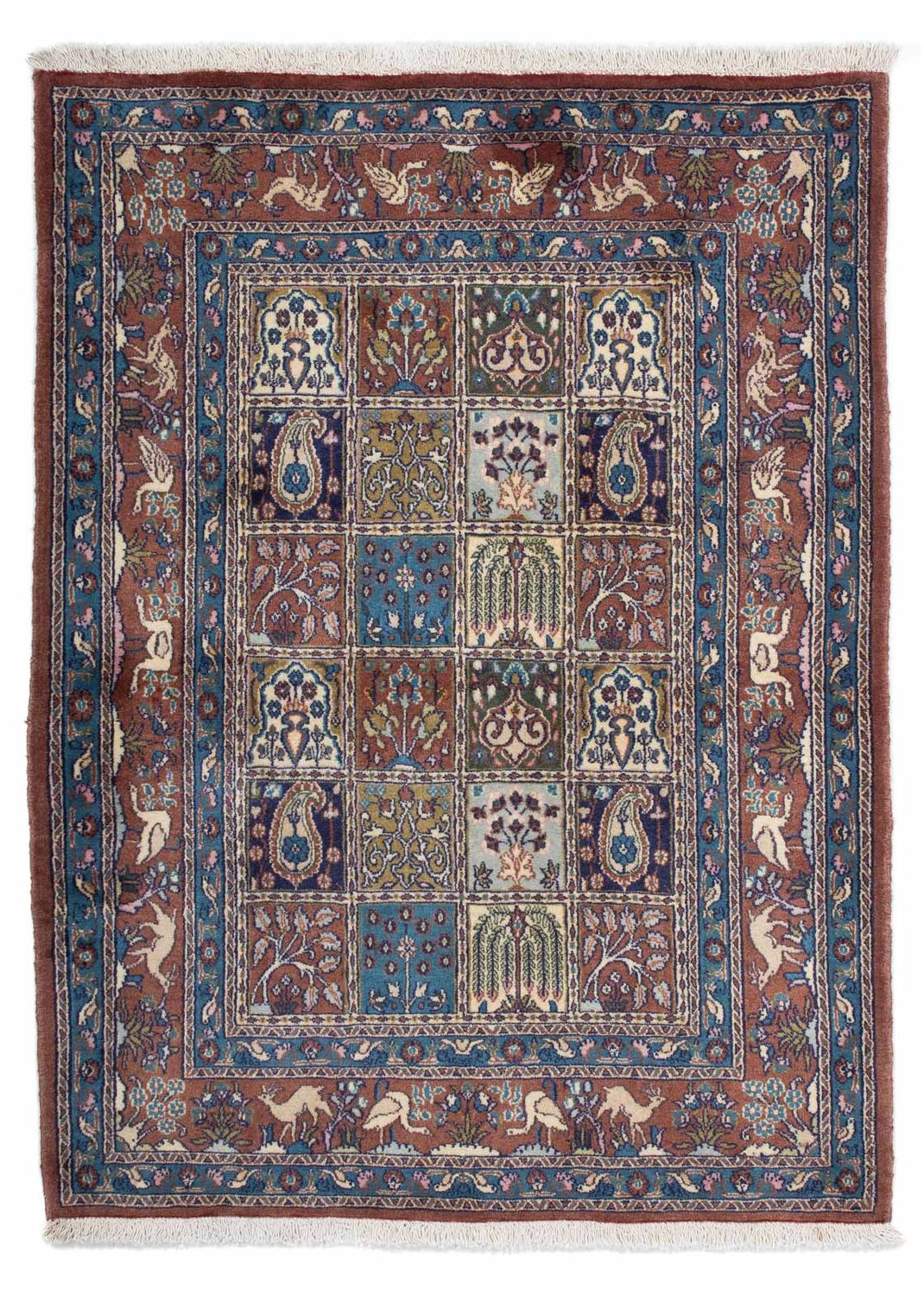 Alfombra persa - Clásica - 147 x 105 cm - multicolor