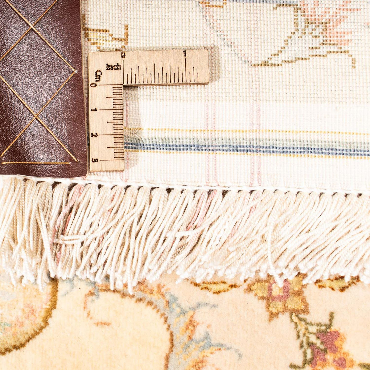 Alfombra Persa - Tabriz - Real - 306 x 202 cm - beige