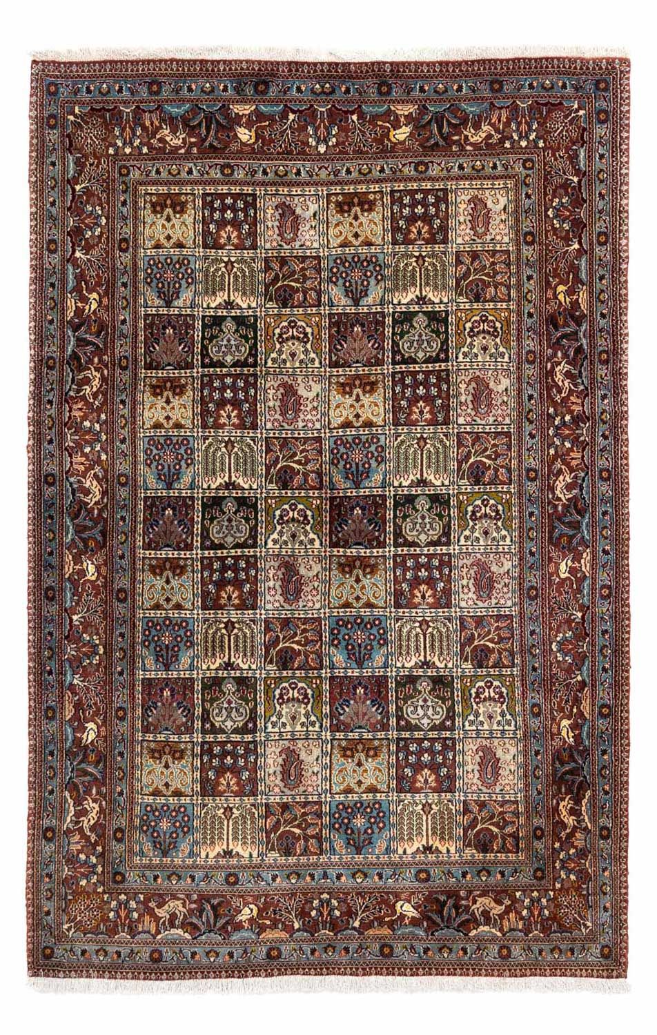 Alfombra persa - Clásica - 233 x 155 cm - marrón
