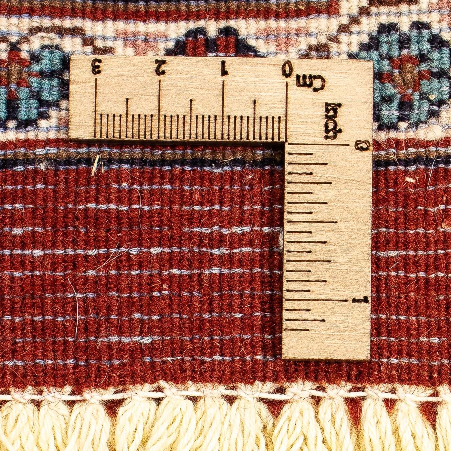 Alfombra persa - Clásica - 342 x 244 cm - rojo oscuro
