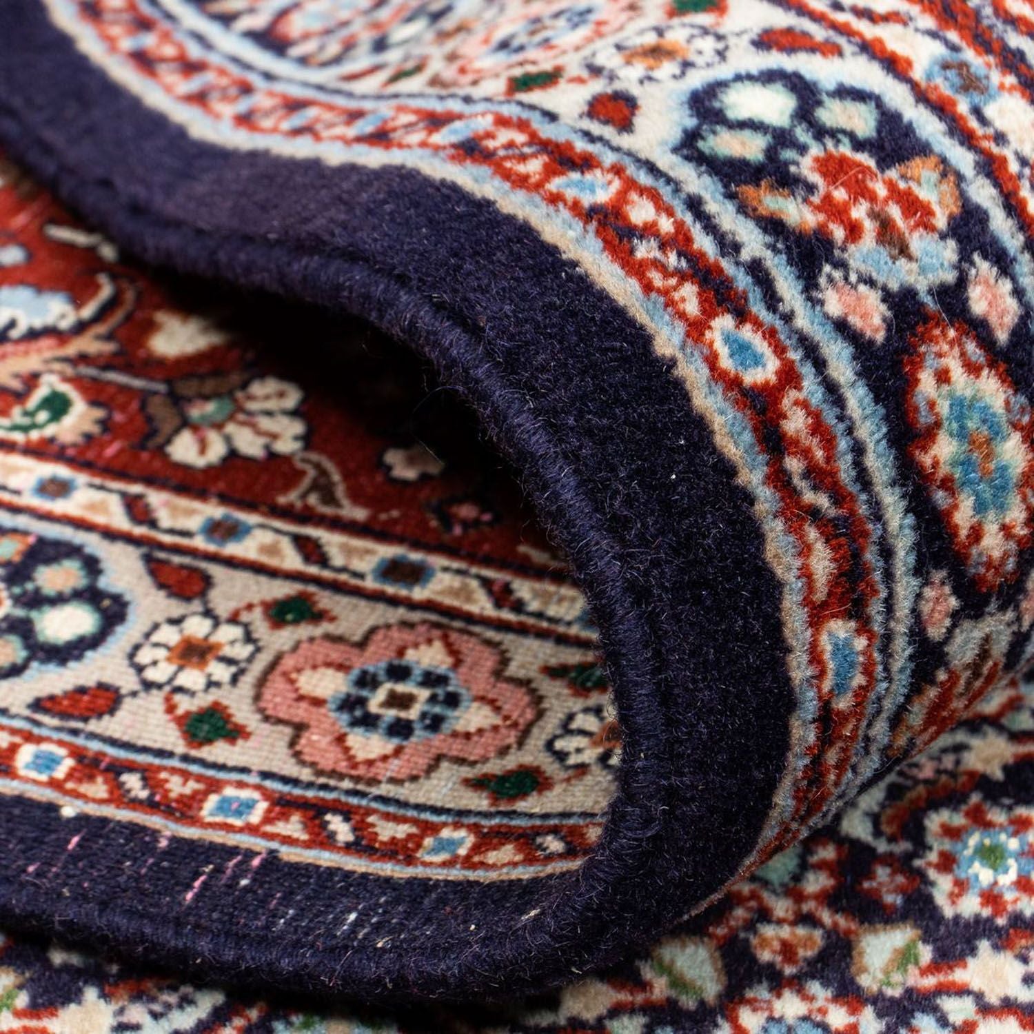 Alfombra persa - Clásica - 293 x 203 cm - azul oscuro