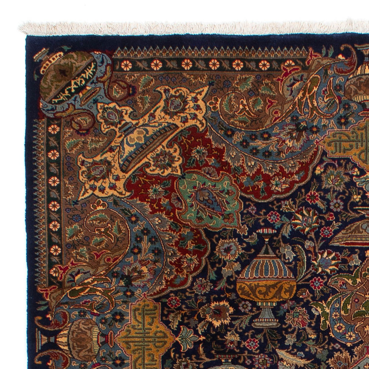 Alfombra persa - Clásica - 288 x 200 cm - azul oscuro