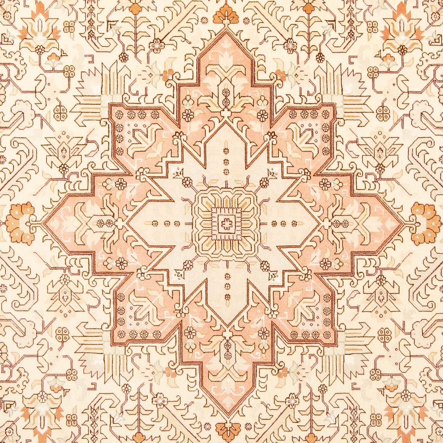 Alfombra Persa - Tabriz - Real - 289 x 200 cm - beige