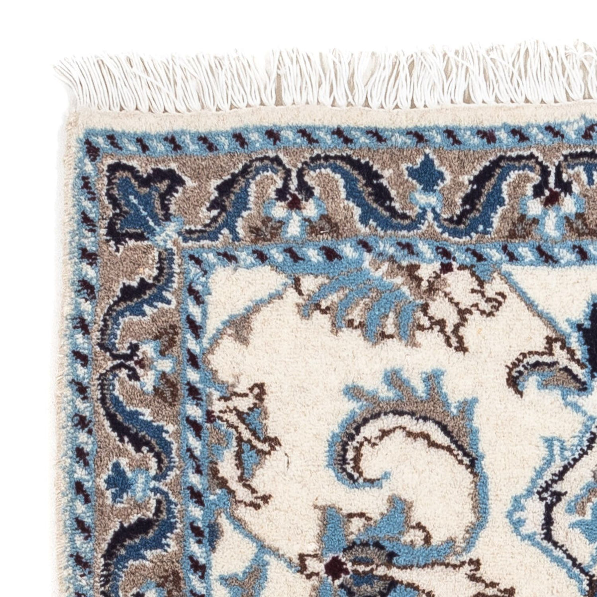 Alfombra persa - Nain - 90 x 60 cm - beige