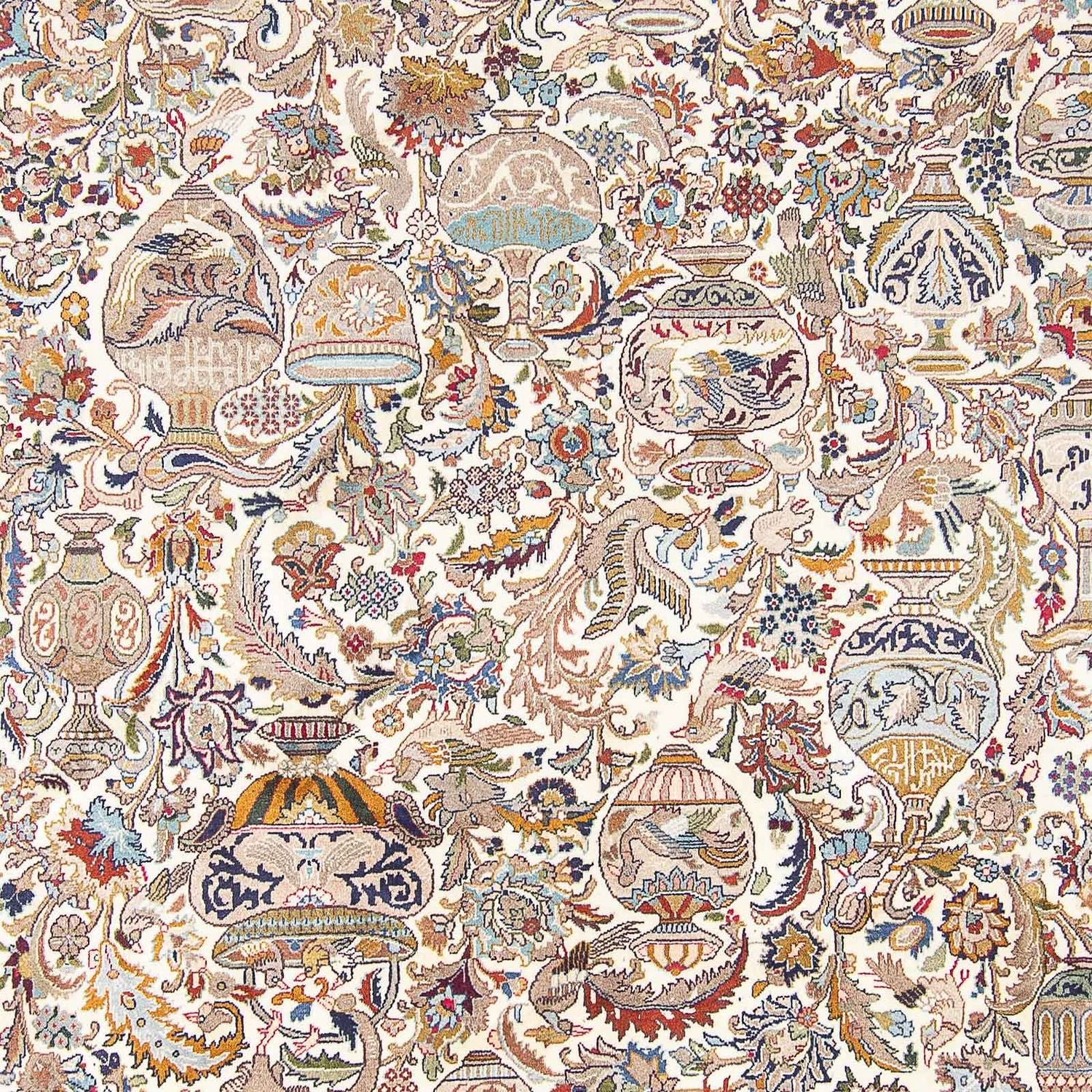 Alfombra persa - Clásica - 396 x 298 cm - beige