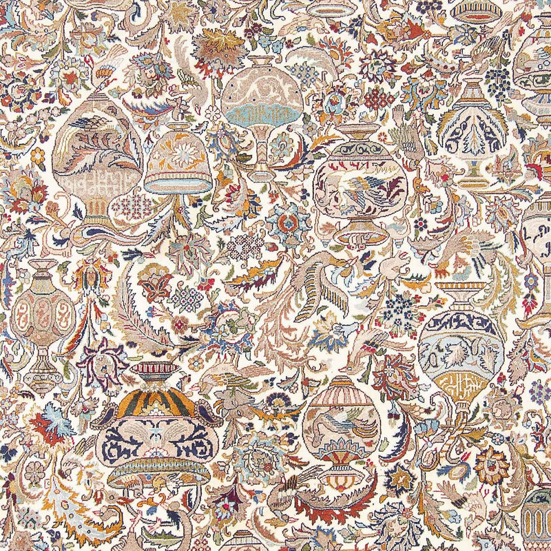 Alfombra persa - Clásica - 396 x 298 cm - beige