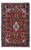 Alfombra persa - Nómada - 130 x 83 cm - rojo oscuro