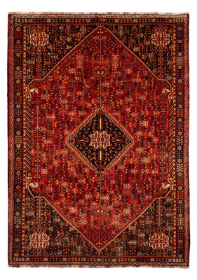 Alfombra persa - Nómada - 288 x 203 cm - rojo oscuro