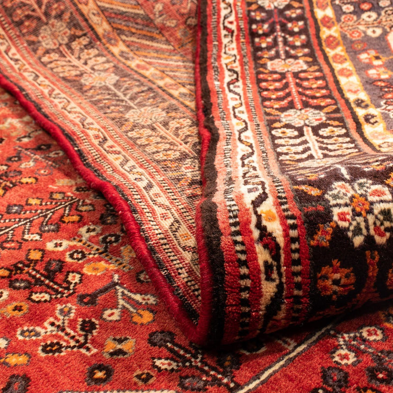 Alfombra persa - Nómada - 288 x 203 cm - rojo oscuro