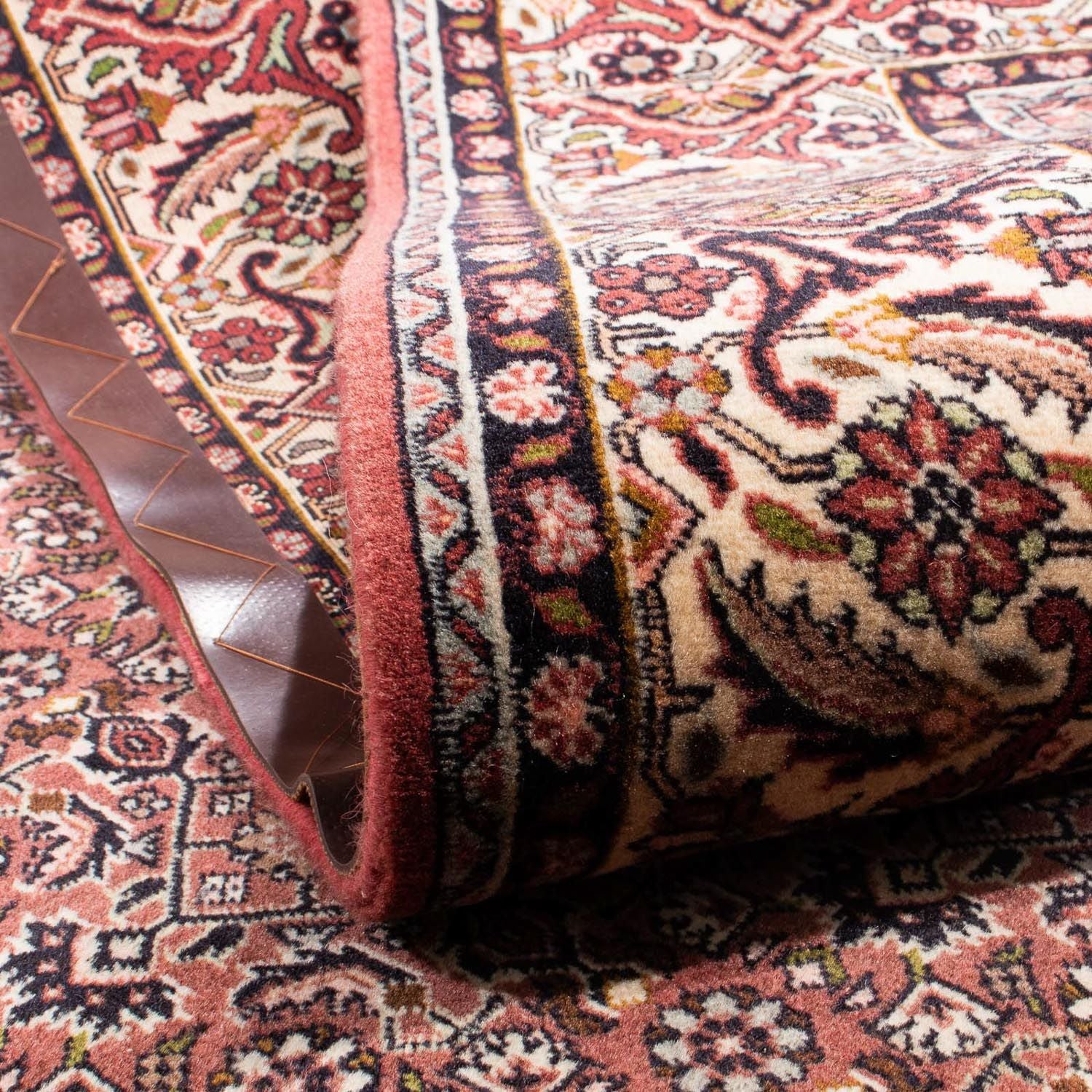 Alfombra persa - Nómada - 307 x 192 cm - marrón