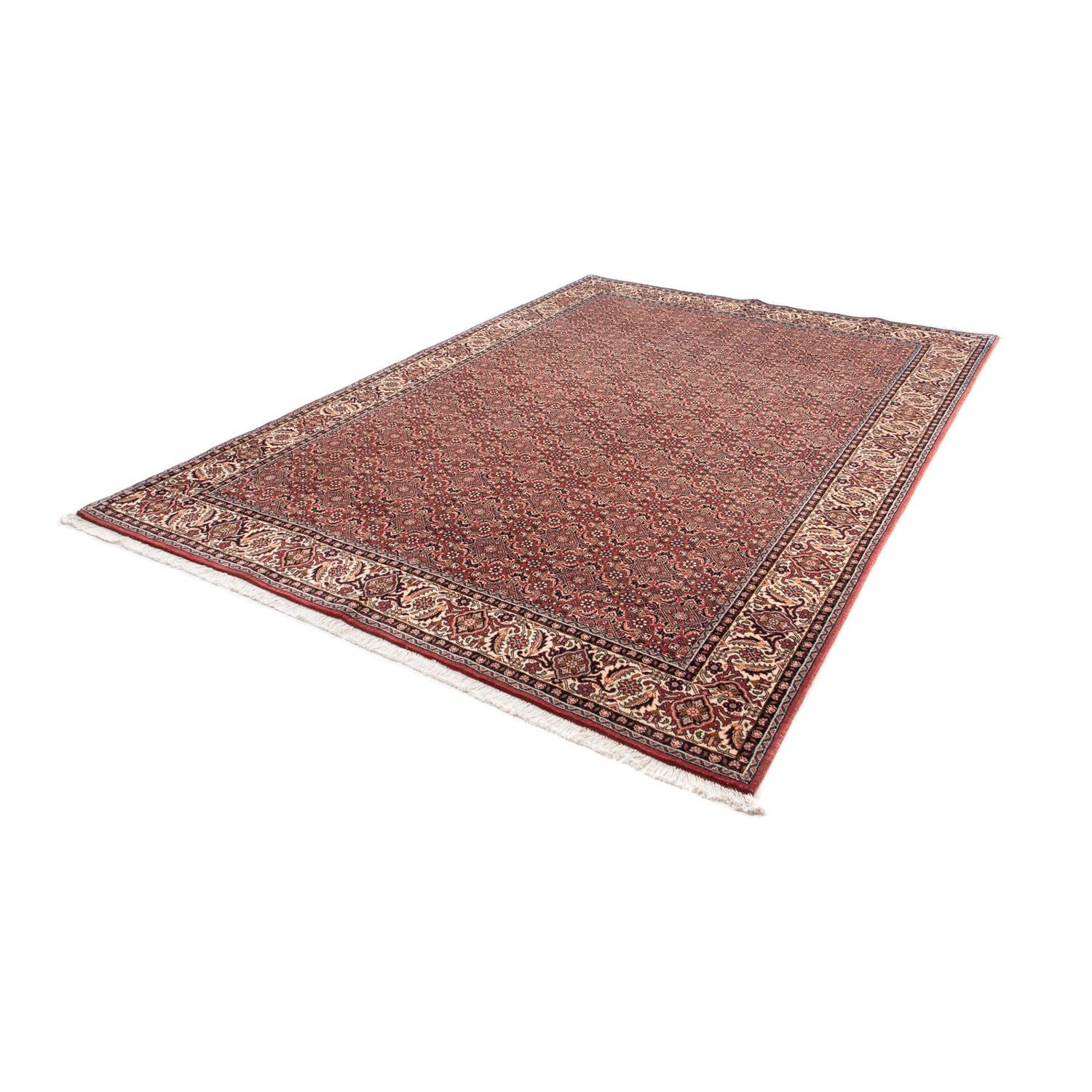 Alfombra persa - Nómada - 307 x 192 cm - marrón
