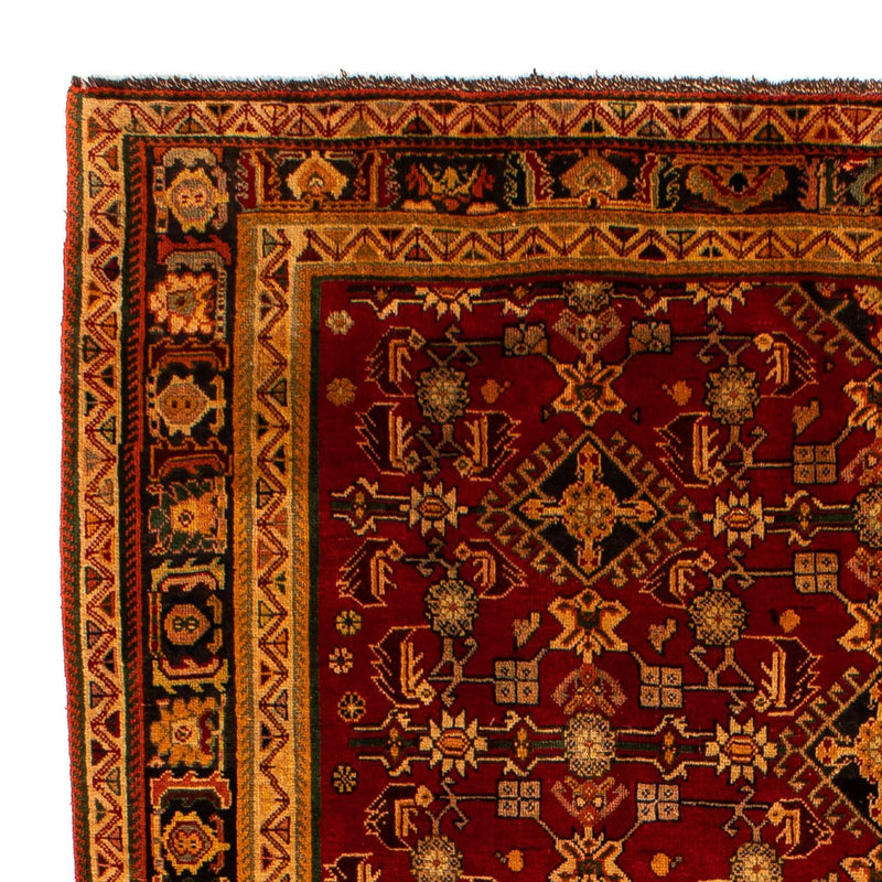 Alfombra persa - Nómada - 296 x 190 cm - rojo oscuro